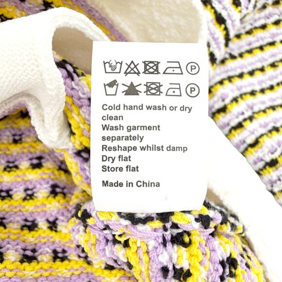 ME+EM Summer Jacquard 3/4 Sleeve Jacket in Cream Multi S - Picture 7 of 10